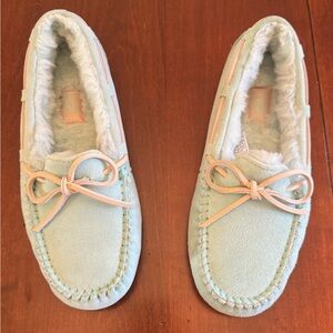 UGG Women's Suede Moccasins - Light Blue